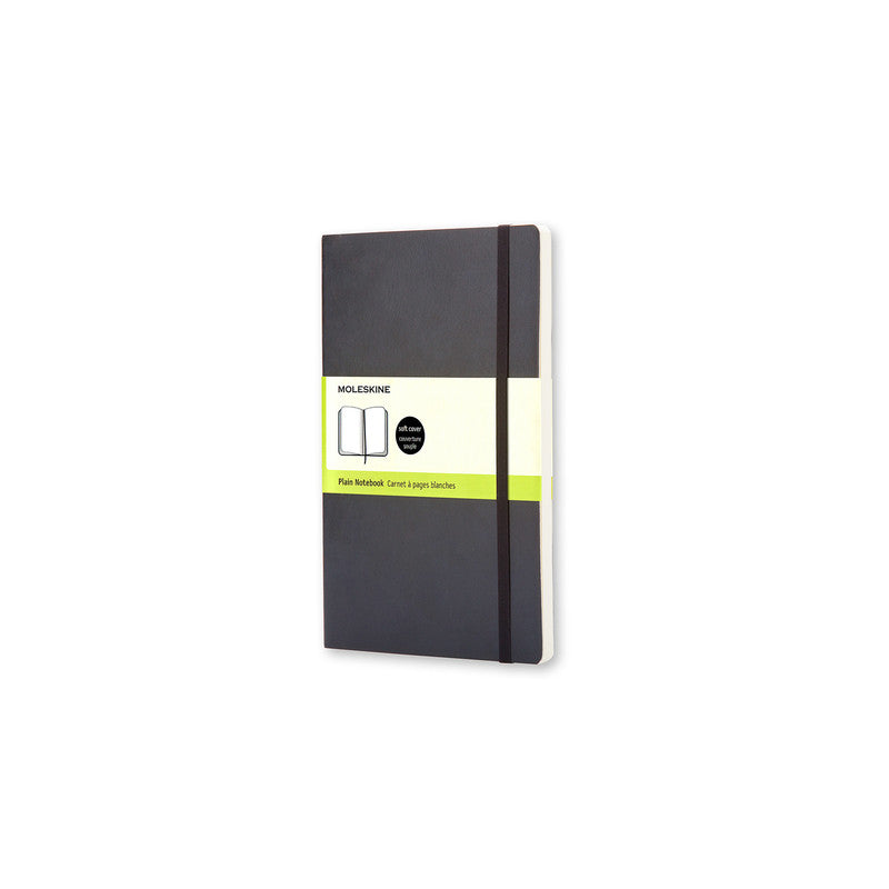 MOLESKINE - CLASSIC SOFT COVER NOTEBOOK - PLAIN - POCKET - BLACK