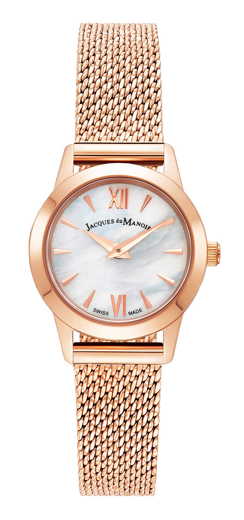 JDM Mia 34mm Rose Gold Strap Watch