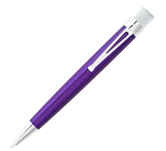 Tornado Classic Lacquer - Purple Rollerball Pen