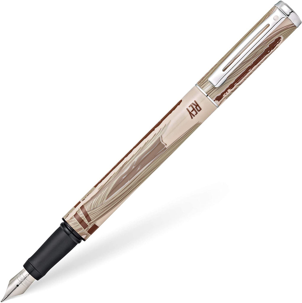 Sheaffer Gel Fountain Pen Polished Chrome Star Wars Rey