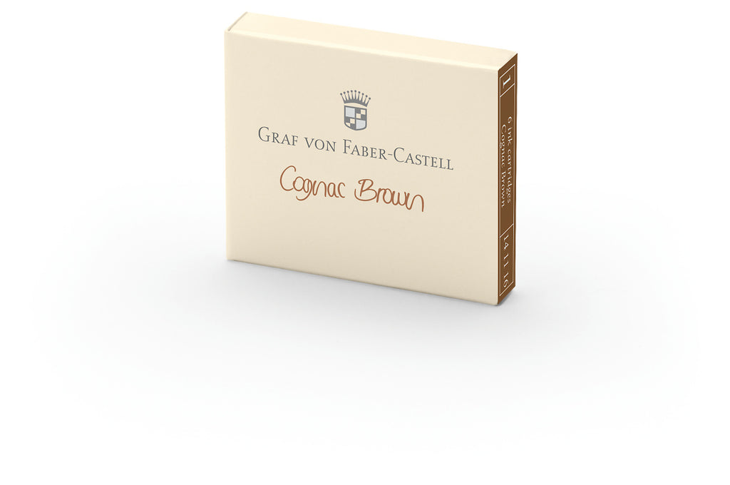 GvFC Ink cartridges Cognac Brown perm. 6x