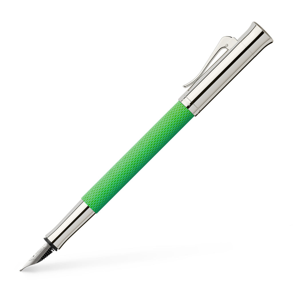 GVFC Guilloche Viper Green, Fountain pen
