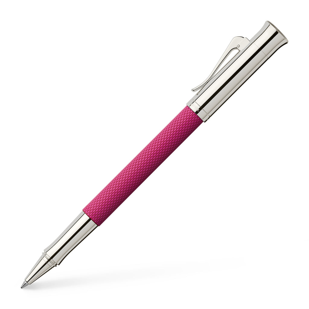 GVFC Guilloche  Electric Pink, Rollerball Pen