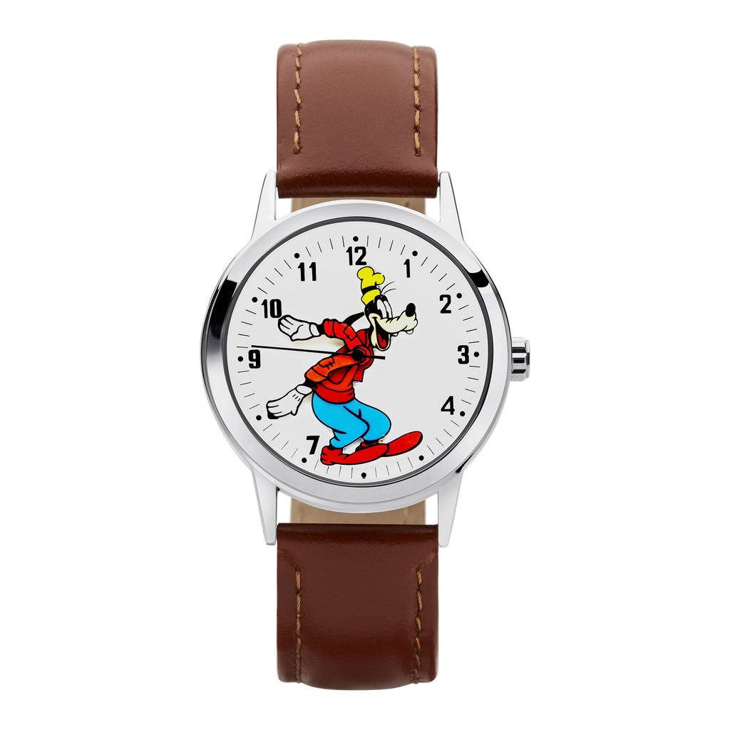 Disney Bold Goofy 35mm Brown Watch
