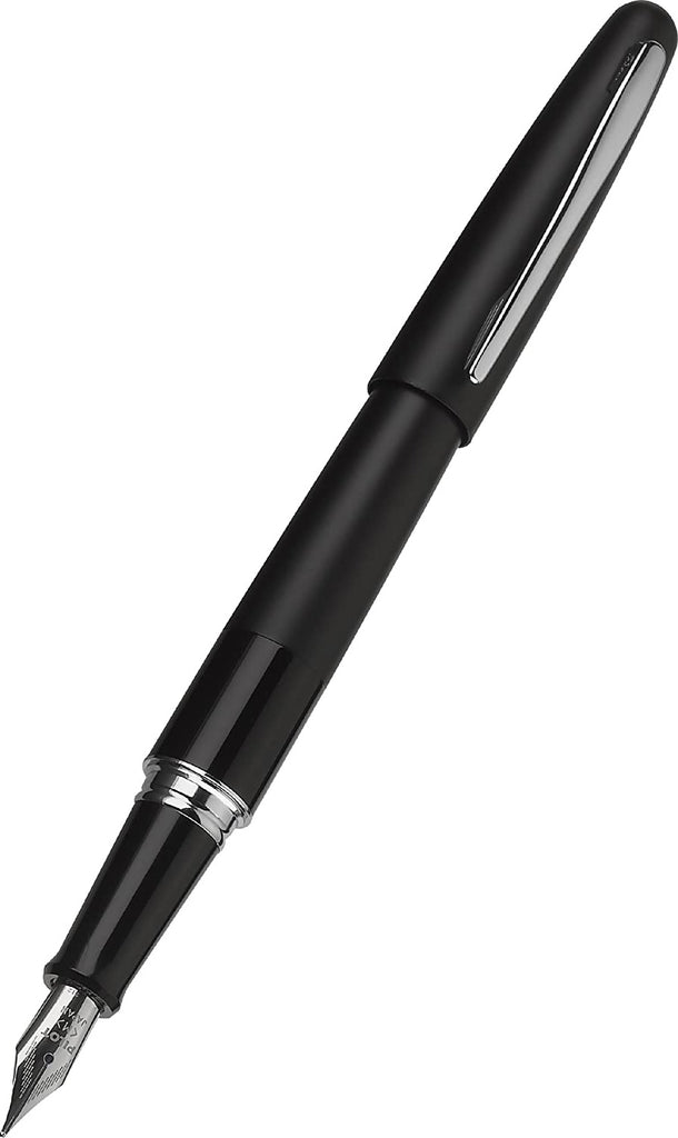 Pilot Fountain Pen Black Barrel Medium Nib