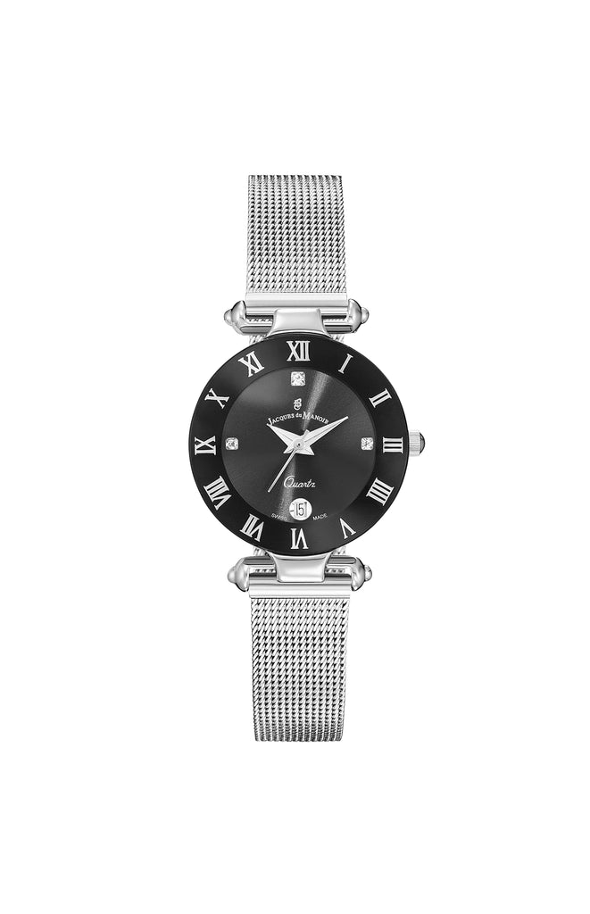 JDM Coupole Classic 26mm Silver Mesh Watch