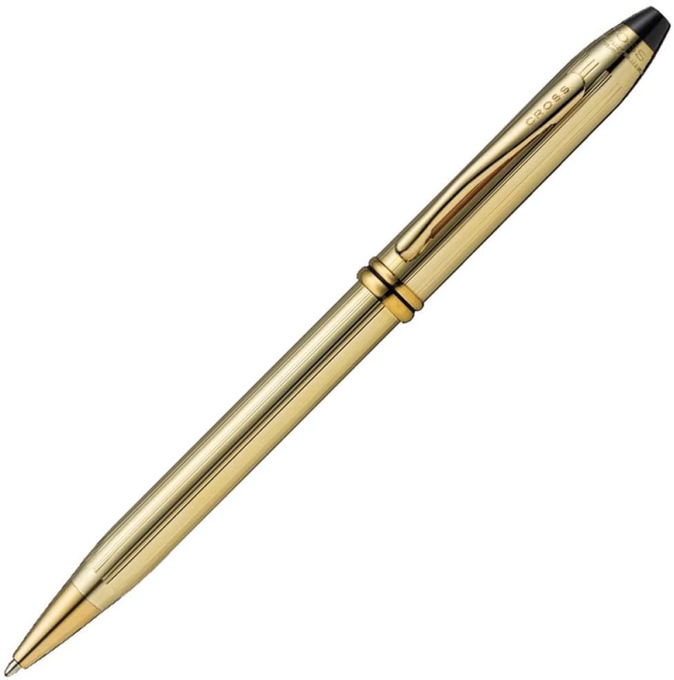 Cross Townsend 10 Karat Gold Filled/Rolled Gold Ballpoint Pen