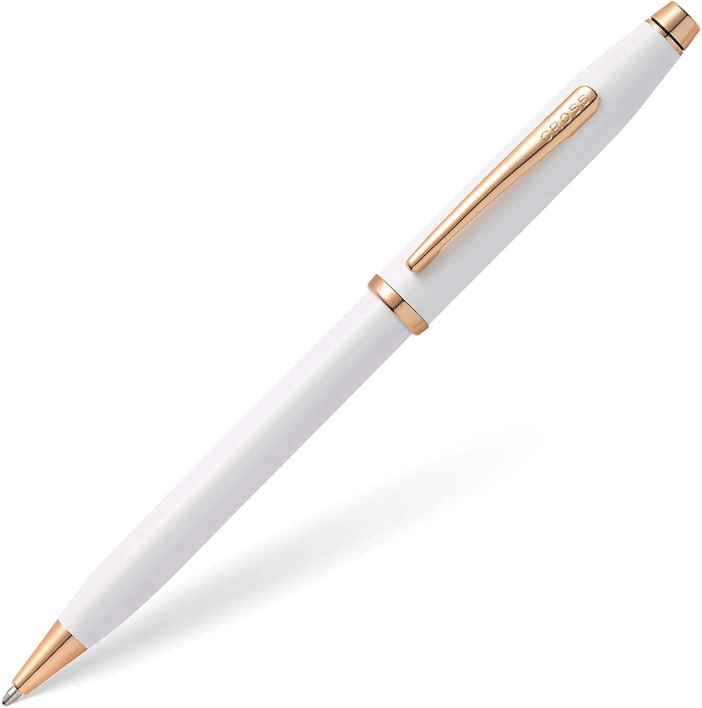 Cross Century II Pearl Rose Gold Trim Ballpoint Pen