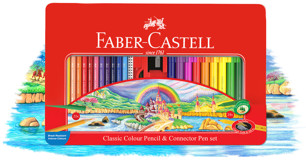 Colour Markers/Connector Pens 63-115880 Faber Castell