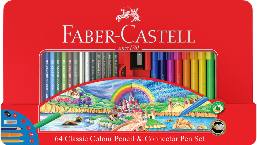 Colour Markers/Connector Pens 63-115881 Faber Castell