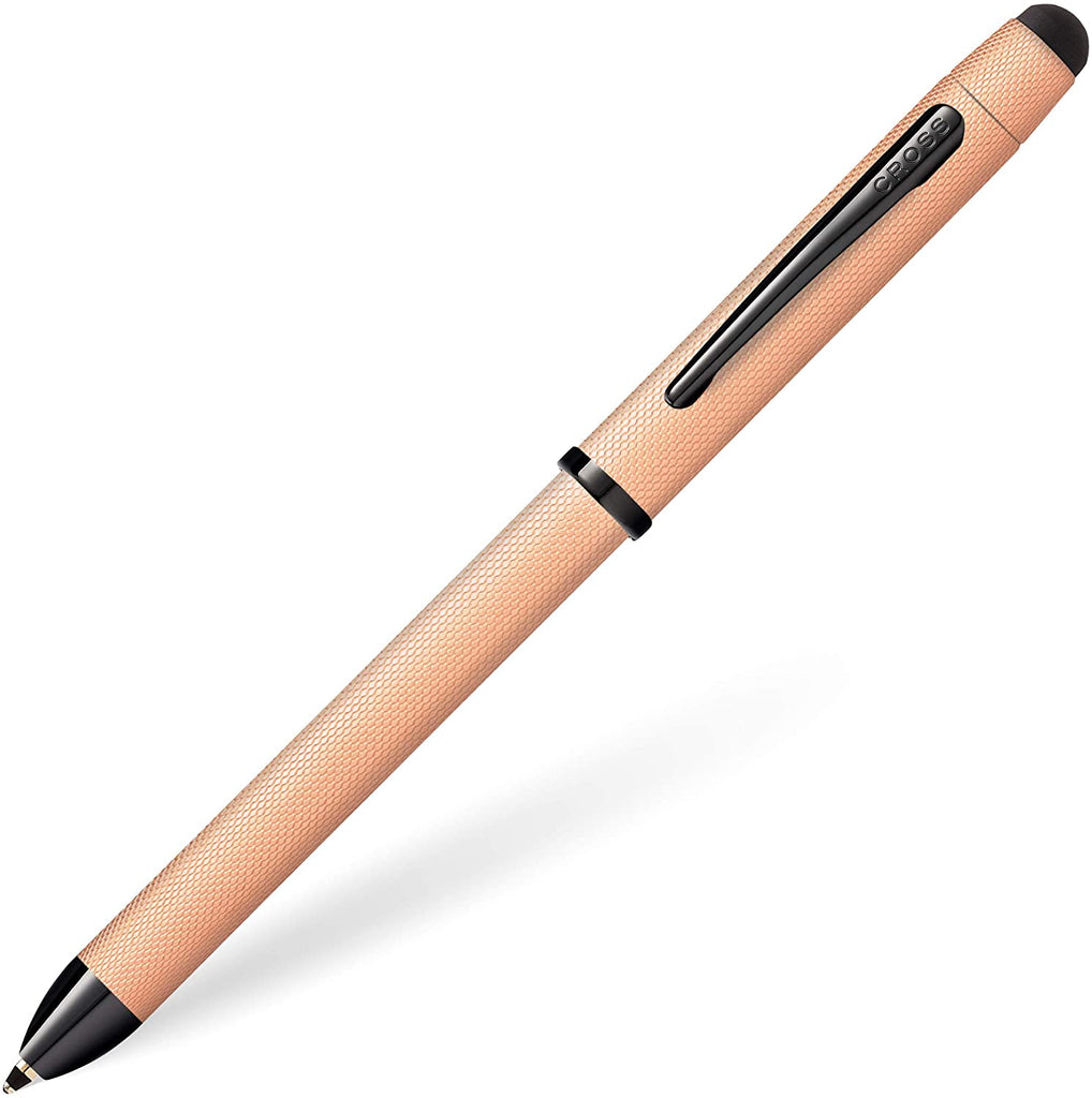 Cross Tech3+ Brushed Rose-Gold PVD Multi-Function Pen