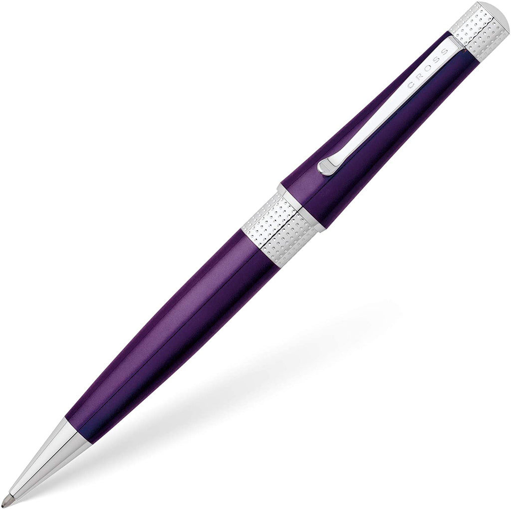 Cross Beverly Deep Purple Lacquer Ballpoint Pen