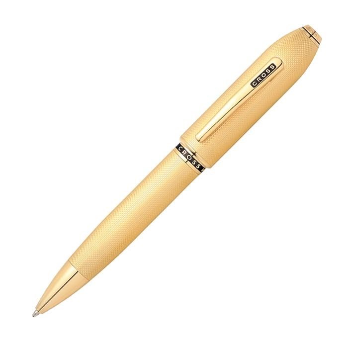 Cross Peerless 125 Heavy Gold Barley Ballpoint Pen