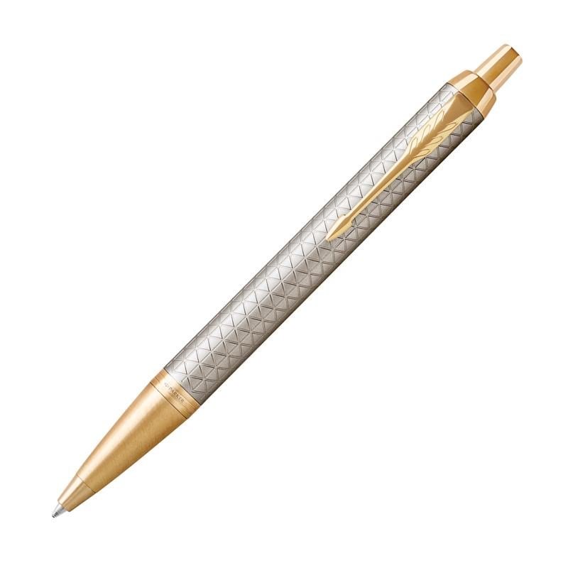 Parker IM Premium Warm Silver GT Ballpoint pen