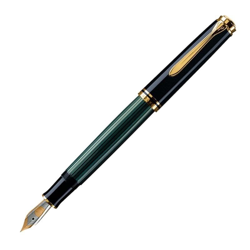 Pelikan Souveraen M800 Green Black Fountain Pen