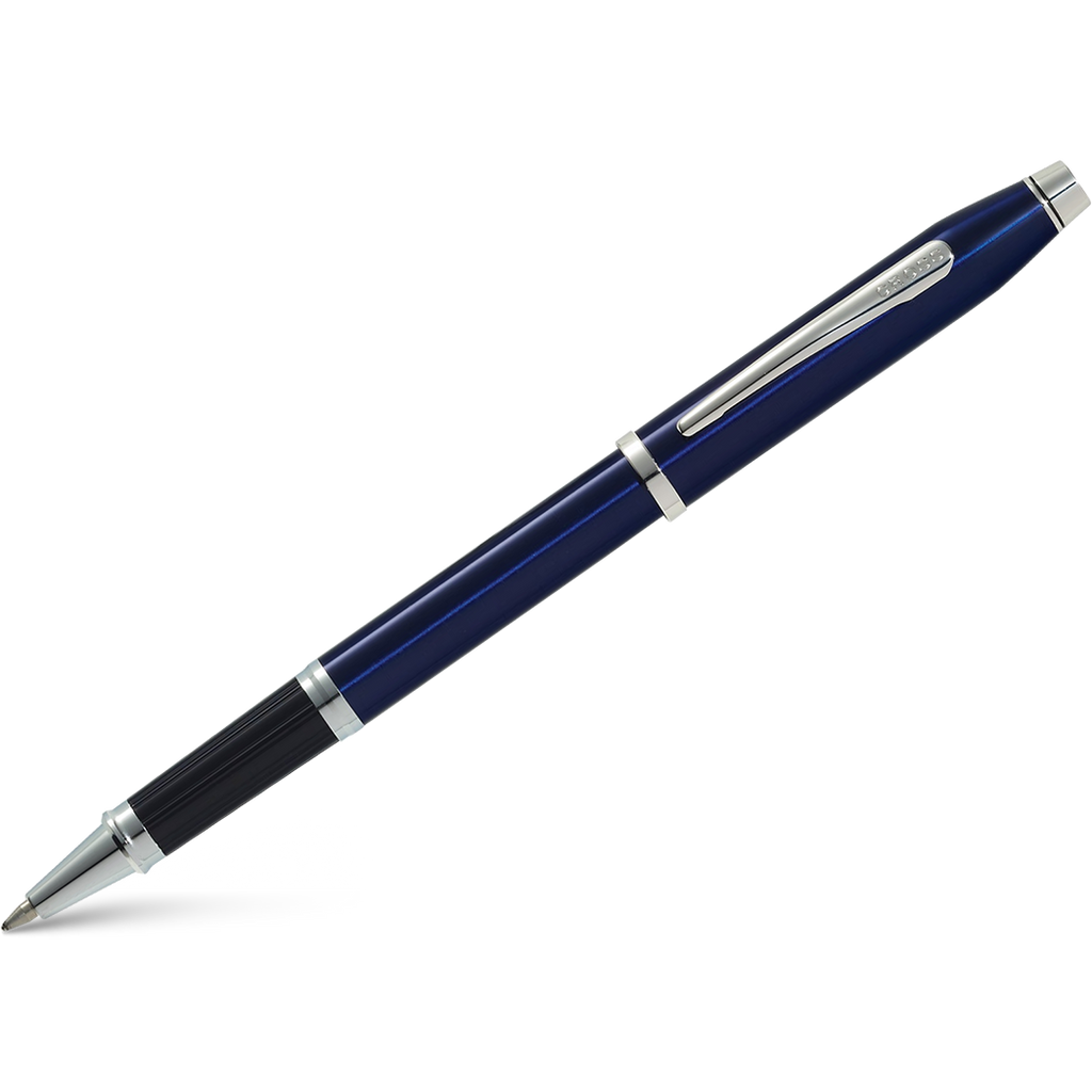 Cross Century II Translucent Blue Lacquer Rollerball Pen