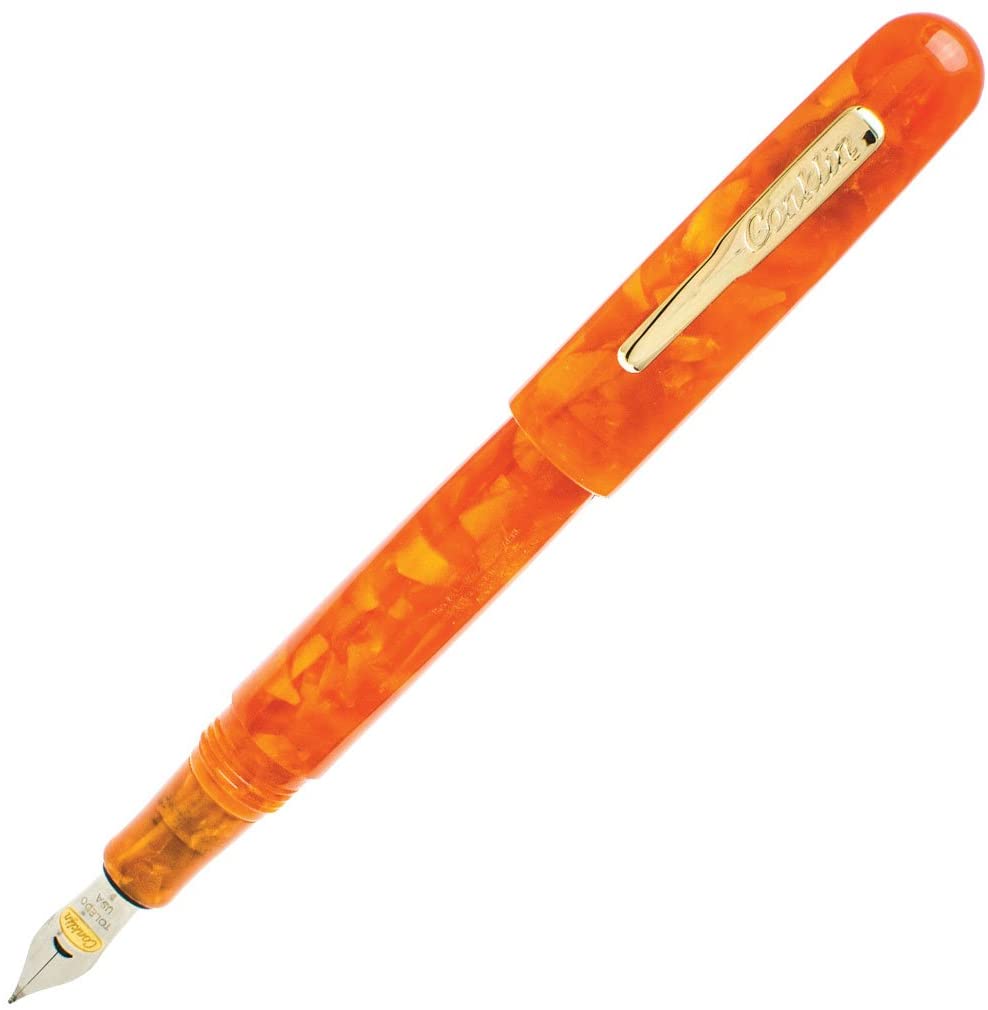 Conklin All American Sunburst Orange Fountain Pen FS