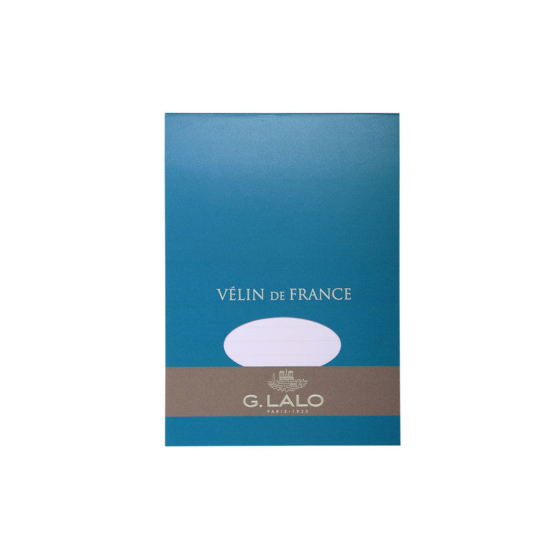 G. LALO - VELIN DE FRANCE PAD - PLAIN - A5 - WHITE