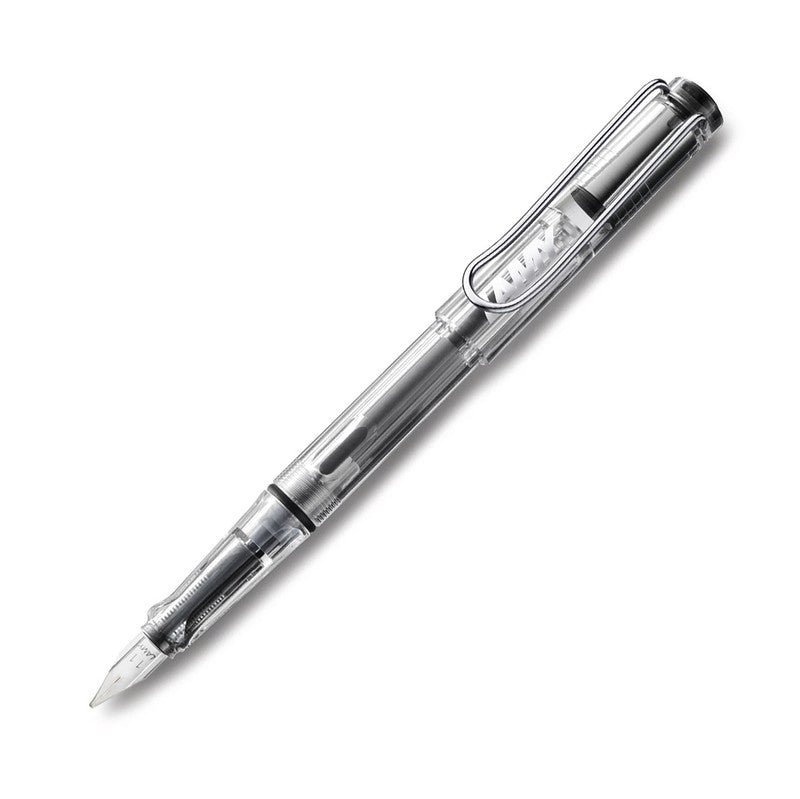 Lamy SAFARI - Fountain Pen - 1.1mm Italic Nib - Transparent