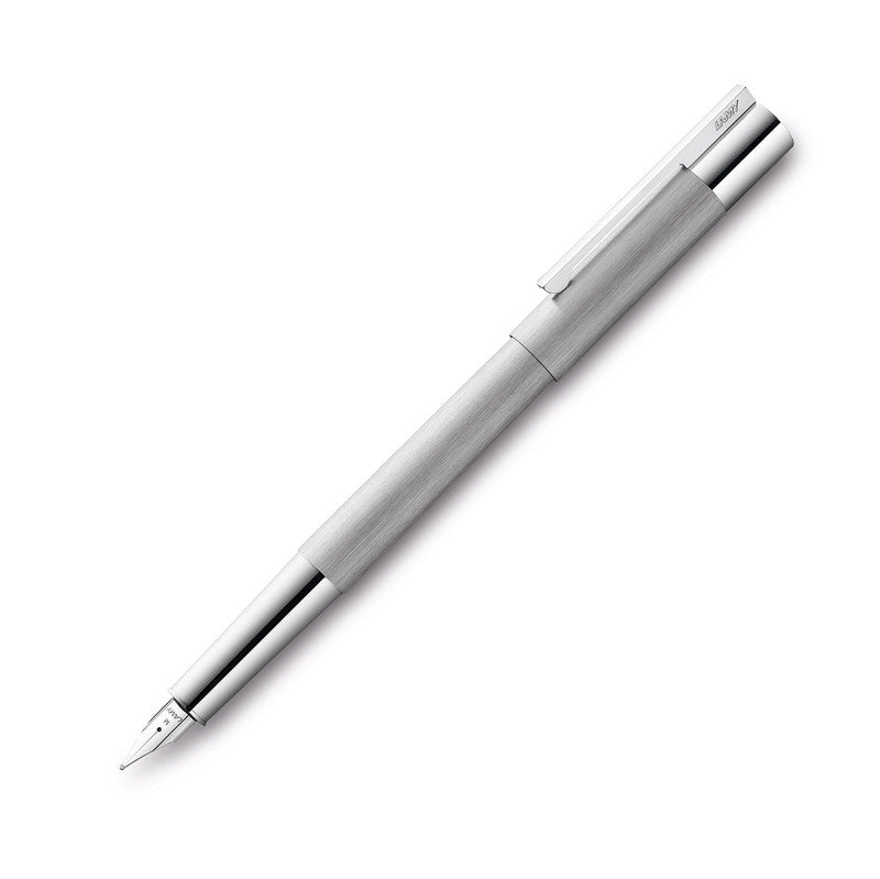 Lamy SCALA - Fountain Pen - Brushed Stainless Steel