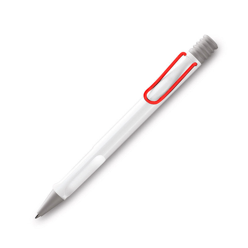 Lamy SAFARI - Ballpoint Pen - White & Red