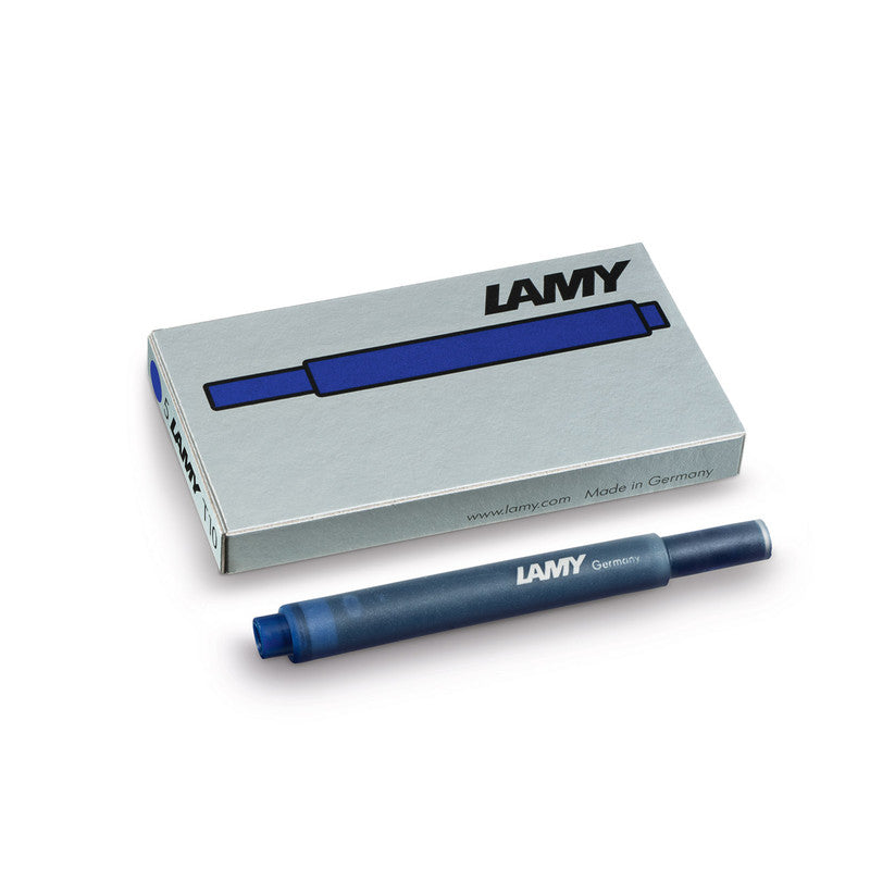 Lamy - T10 Fountain Pen Ink Cartridges - Hangsell Blue Black - Pack of 5