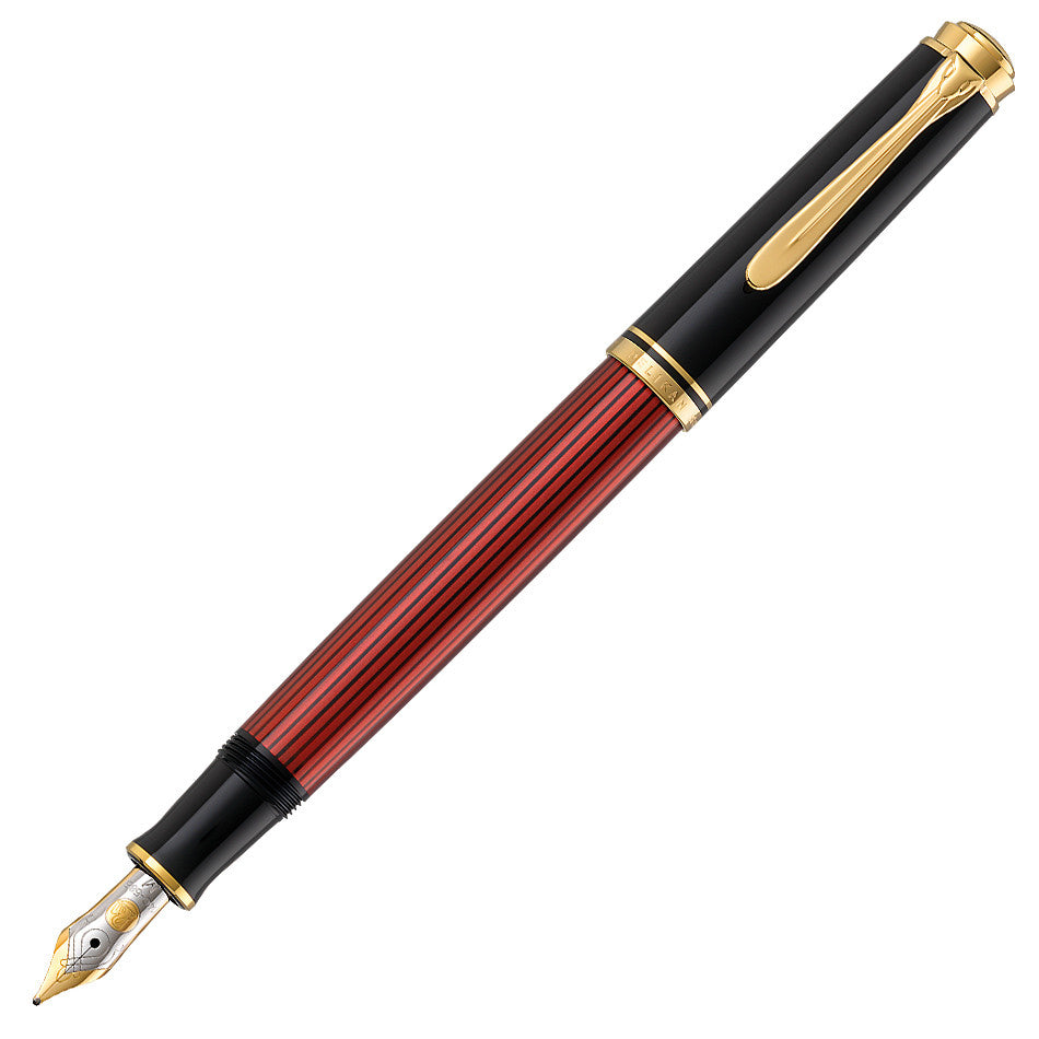 Pelikan Souveraen M600 Red & Black Fountain Pen
