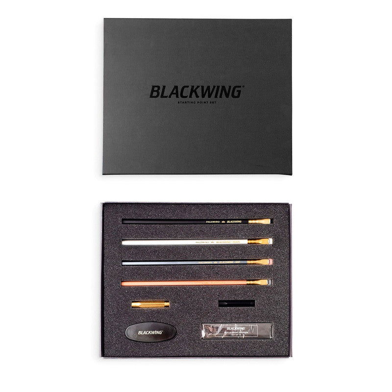 BLACKWING - STARTING POINT SET - SET OF 8 - BLACK GIFT BOX