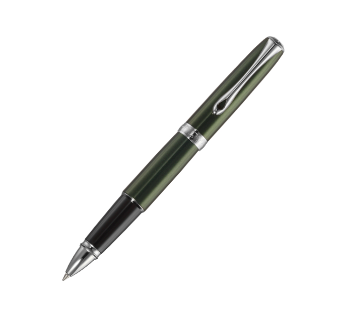 Diplomat Excellence A2 EverGreen Chrome Rollerball Pen