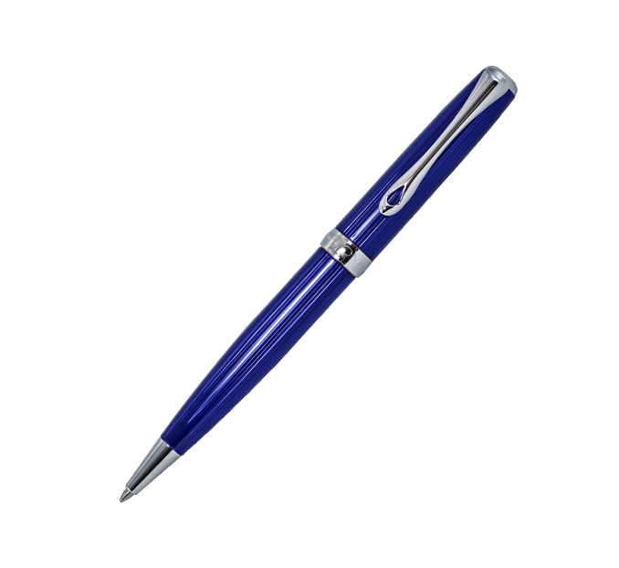 Diplomat Excellence A2 Skyline Blue Chrome Ballpoint Pen
