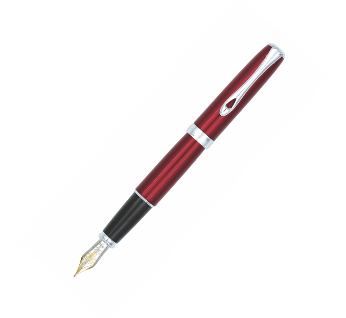 Diplomat Excellence A2 Magma Red 14kt Fountain Pen