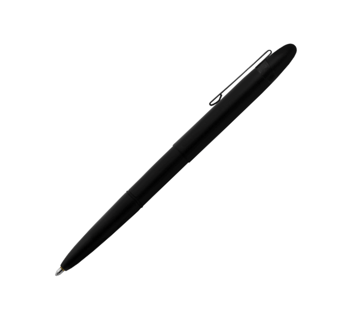 Fisher Space 400BCL - Matte Black Bullet Space Pen With Clip