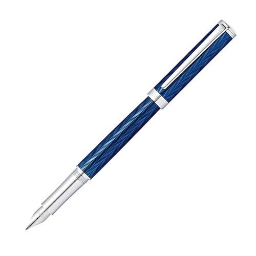 Sheaffer Intensity Engraved Translucent Blue Fountain Pen