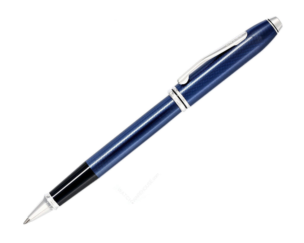 Cross Townsend Quartz Blue Lacquer Rollerball Pen