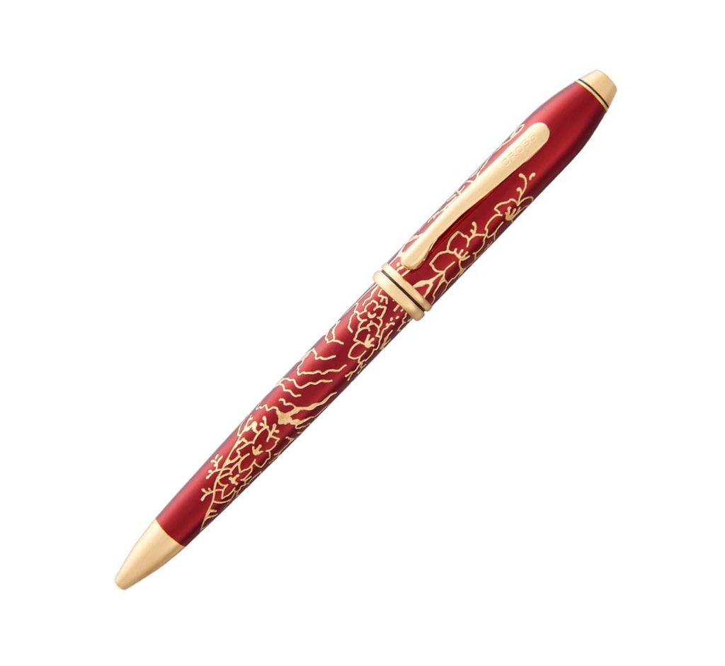 Cross Chinese Zodiac Townsend Year of the Tiger [2022] Red Lacquer/23CT Ballpoint Pen