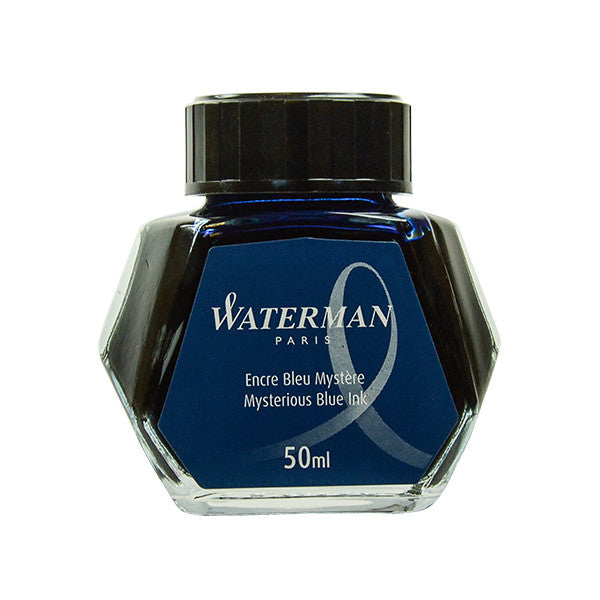 Waterman Ink Refill Bottle Mysterious Blue 50ml Boxed