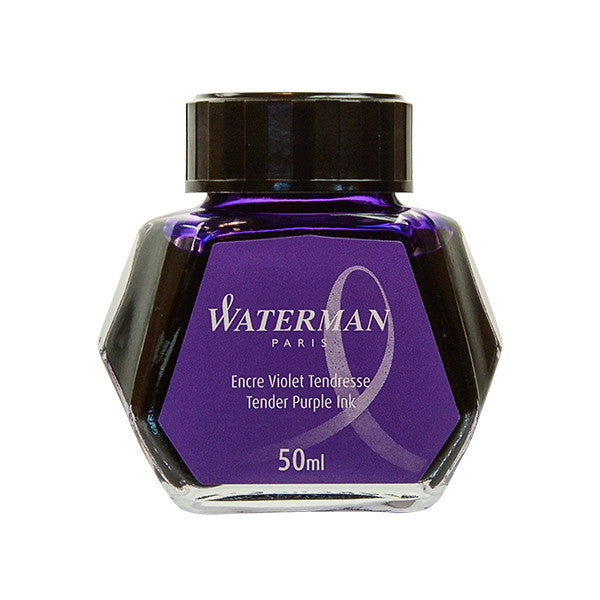 Waterman Ink Refill Bottle Tender Purple 50ml Boxed
