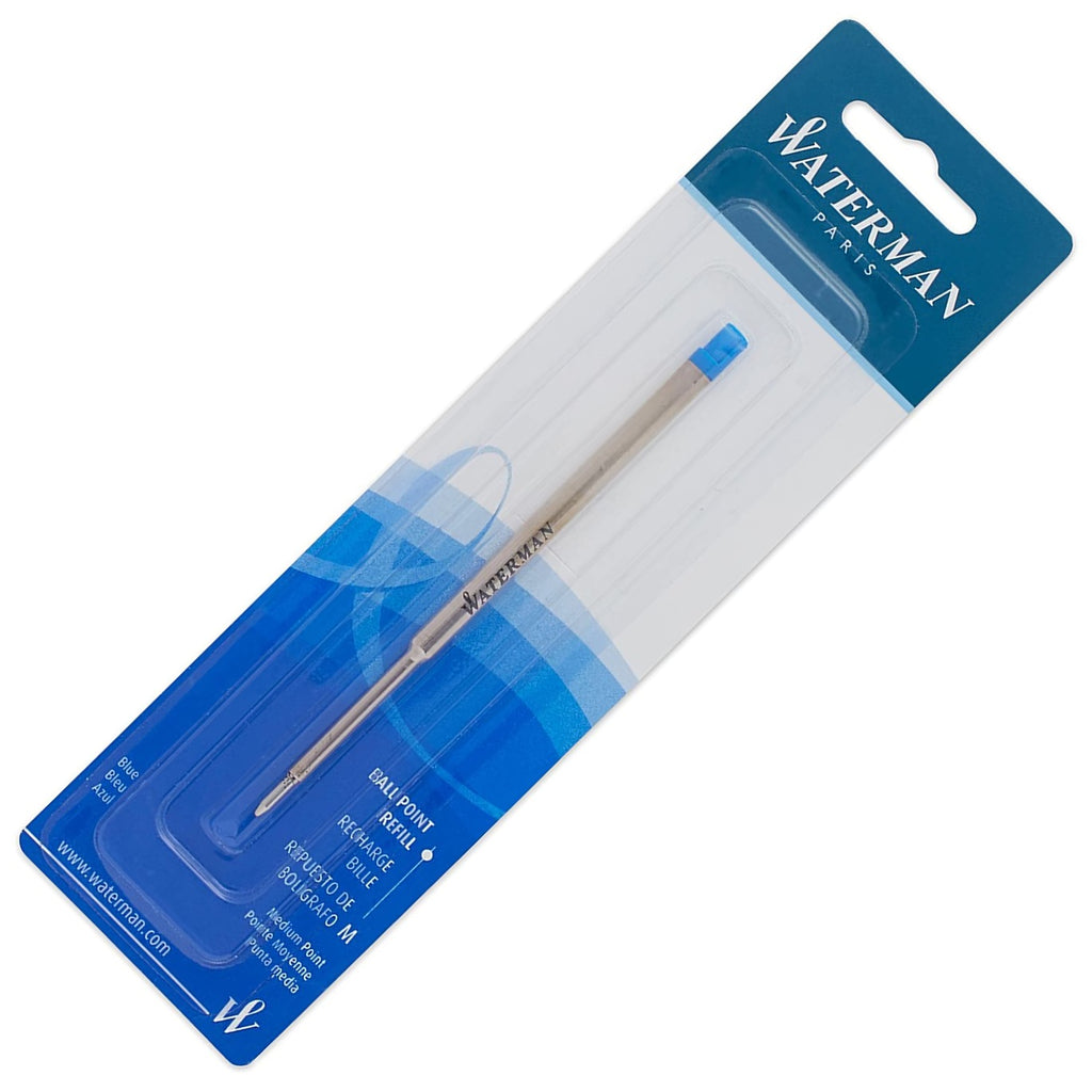 Waterman Ballpoint Pen Refill Blue Medium