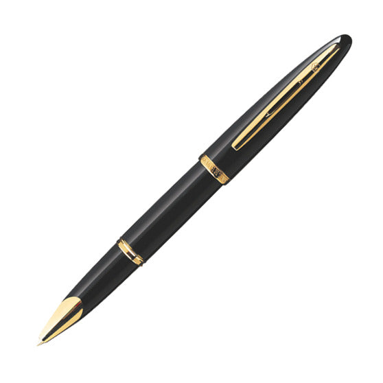 Waterman Carene Black Sea Gold Trim Rollerball Pen