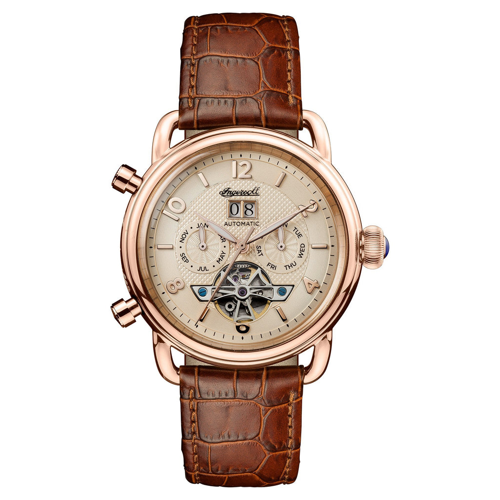 Ingersoll New England Automatic Brown Watch