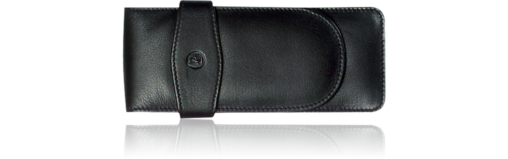 Pelikan Black 3 Pens Leather Pouch