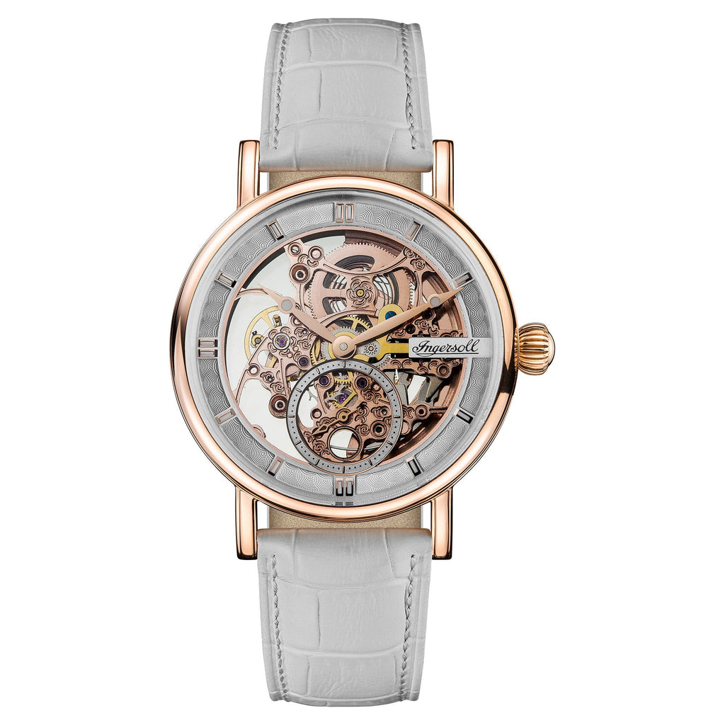 Ingersoll Herald Grey Automatic Skeleton Watch