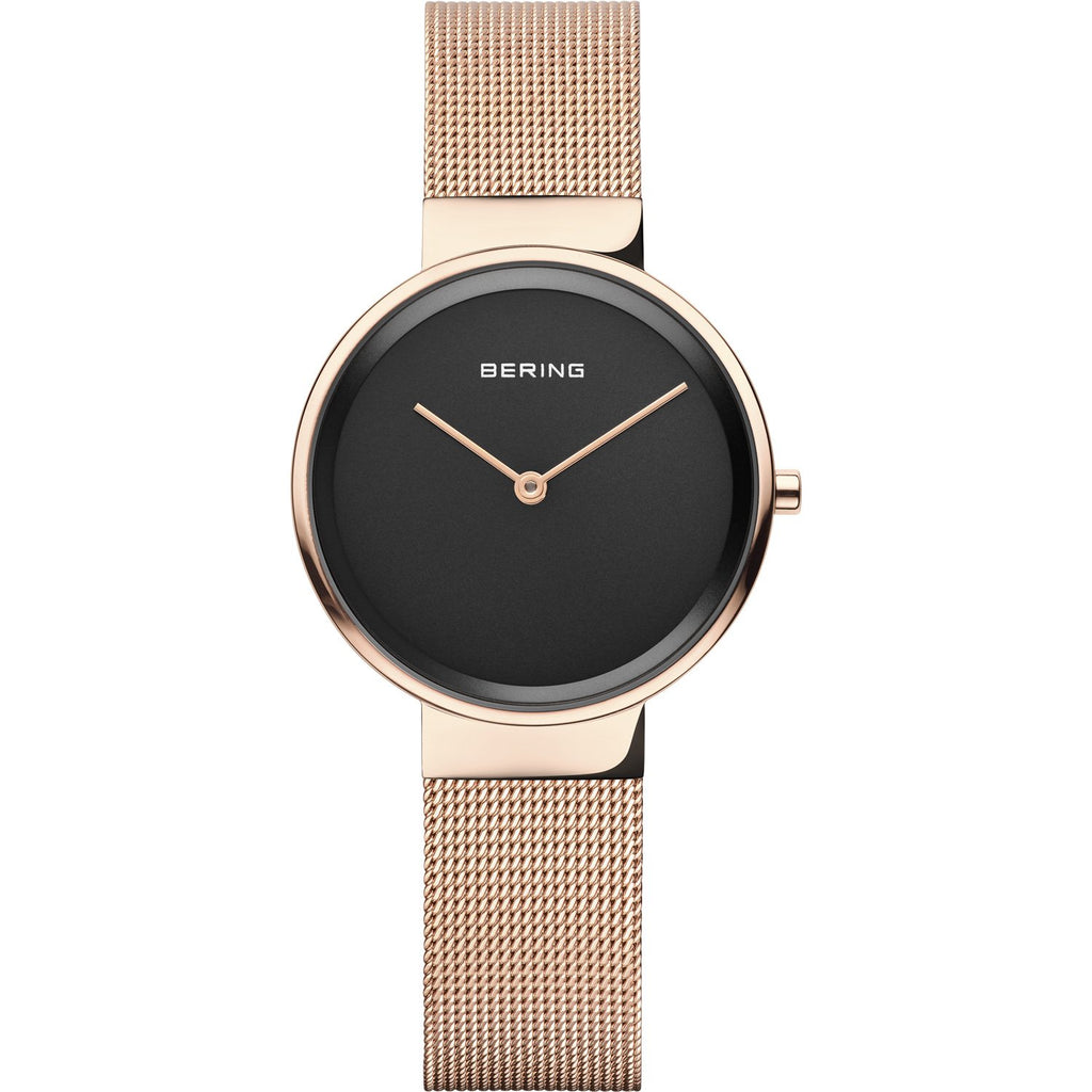 Bering Classic Polished Rose Gold 31mm Watch