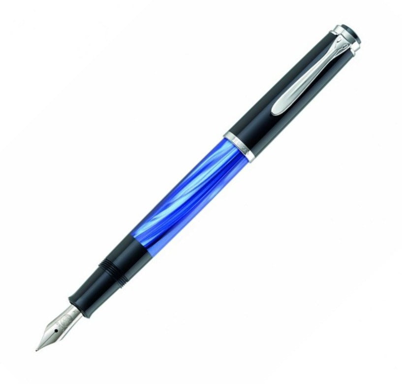 Pelikan Classic 200 Piston Blue Marble Fountain Pen