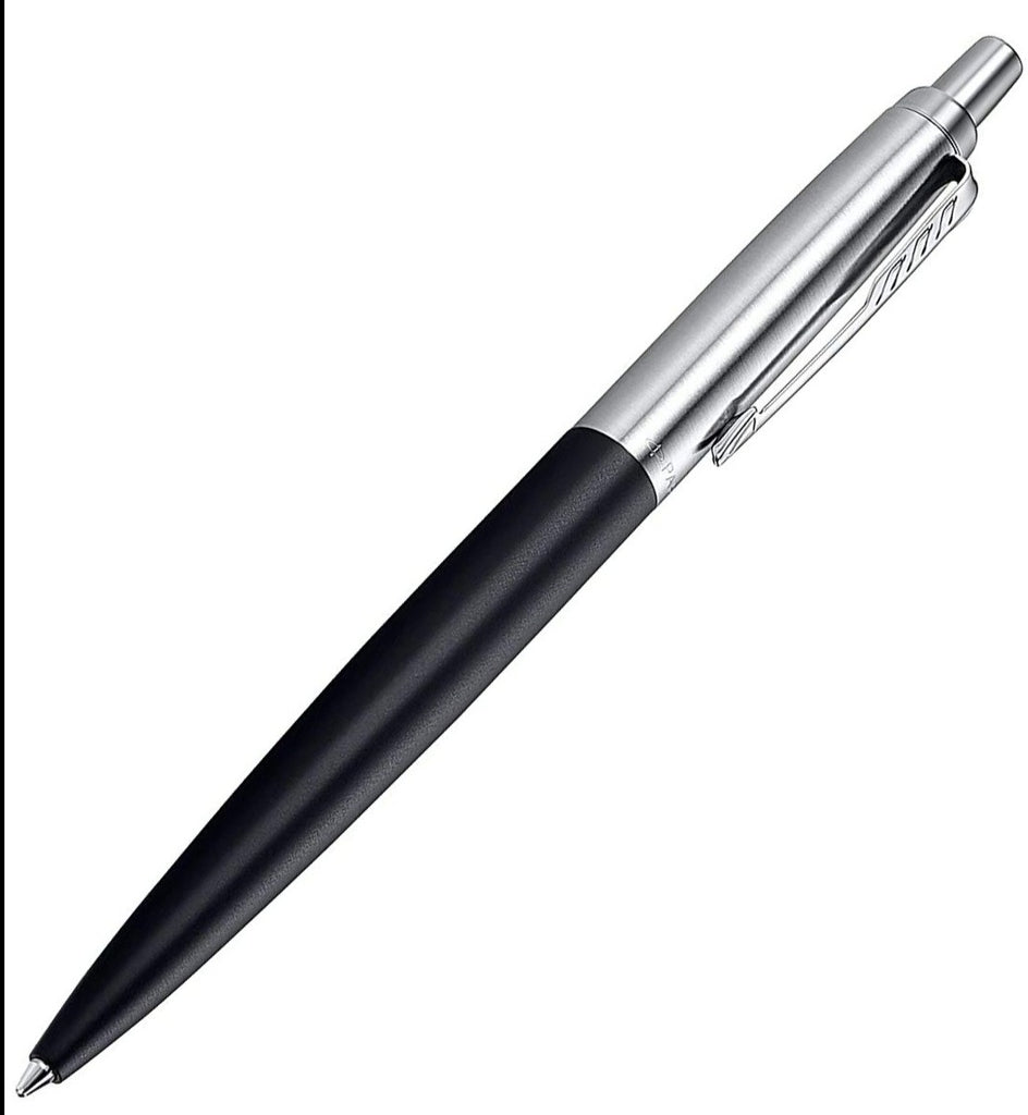 Parker Jotter XL  Matte Black Chrome Trim Ball Pen